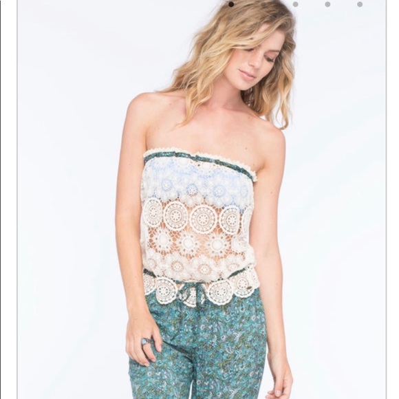 O'Neill Tops - NWT Anna Sui for O’Neill Drifter Women’s Tube Top